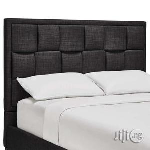 Woven Blocks Upholstered Bed Frame 4.5