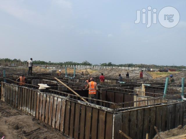 Formwork Experts In Lekki Axis, Raft Foundation Using Steel Shutters