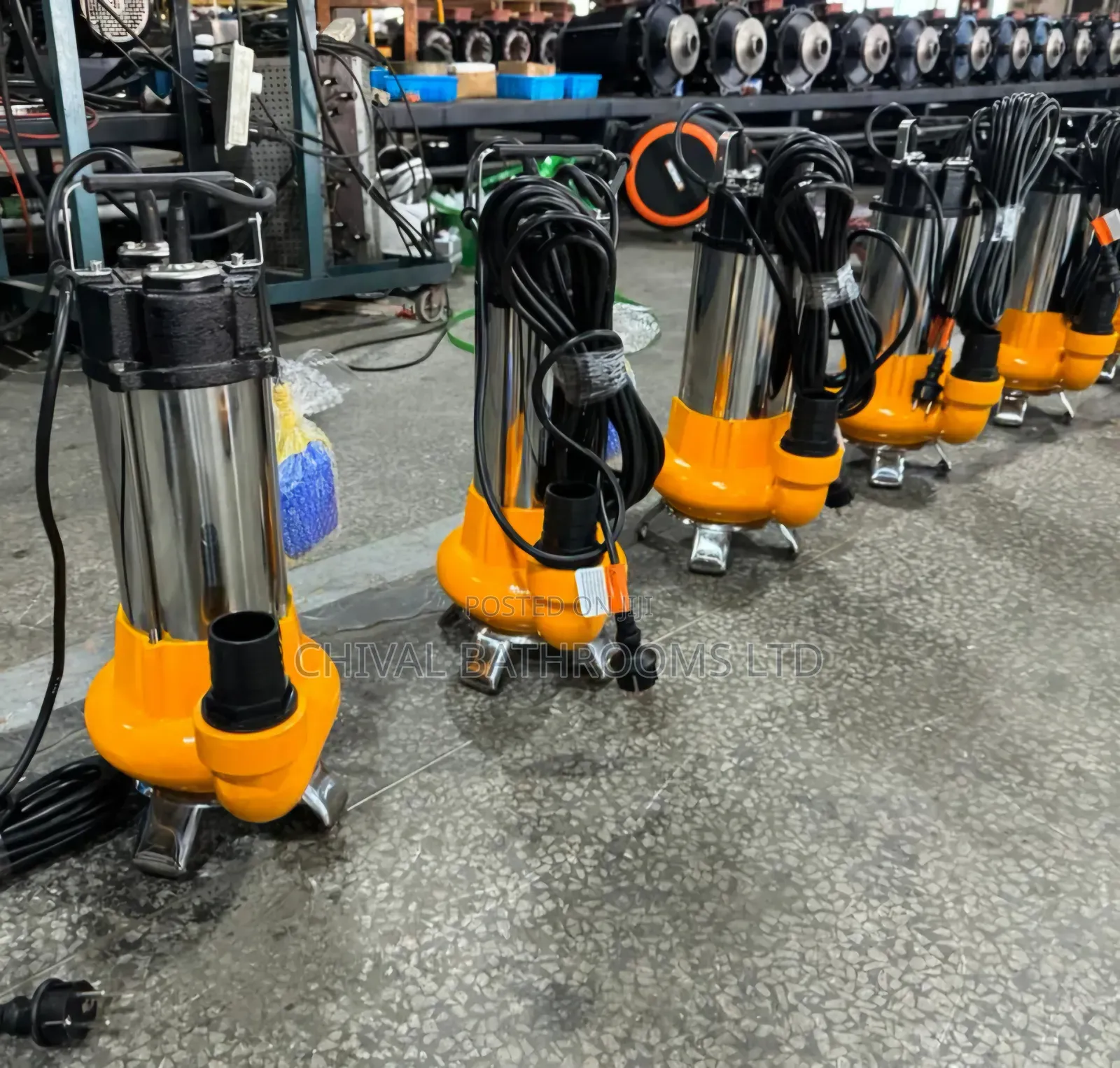 Sewage Stainless 3hp Pump
