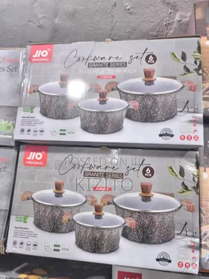 Jio 6pics 32cm,36cm,40cm Cookware Set