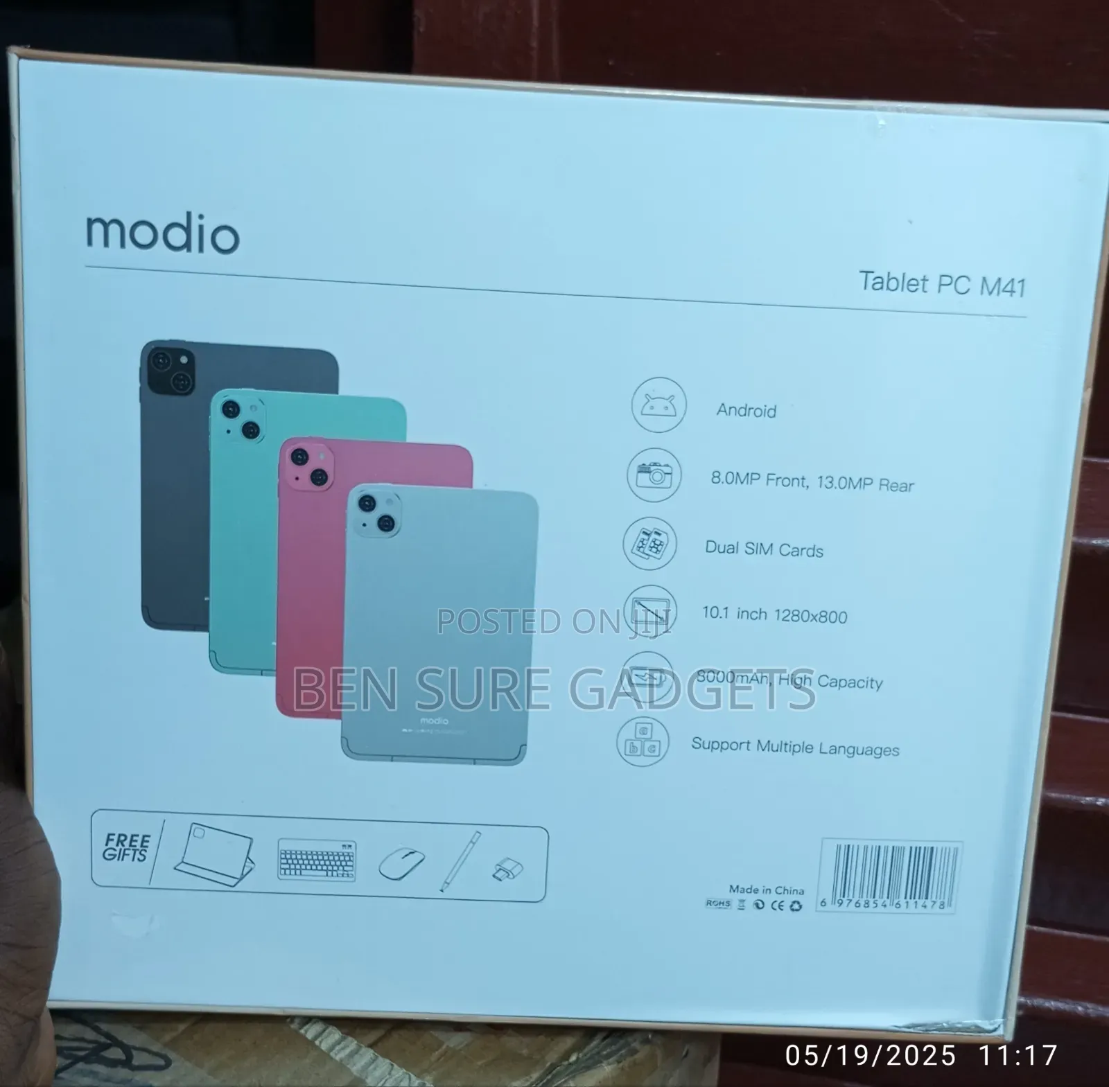 New Modio M39 1 TB Green