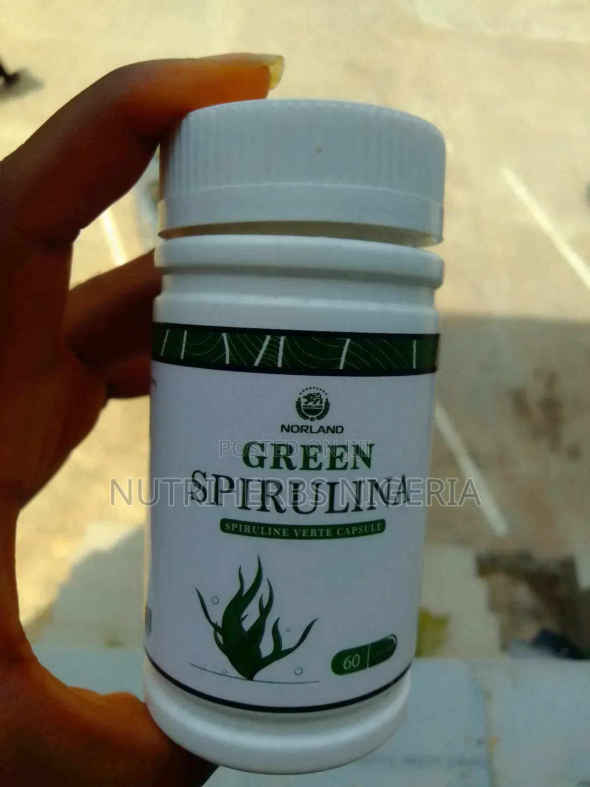 Green Spirulina: Powerful Immune System Booster.