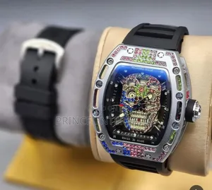 Silver and Black Richard Mille