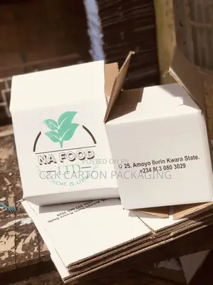 Two Colour Printed Carton Box