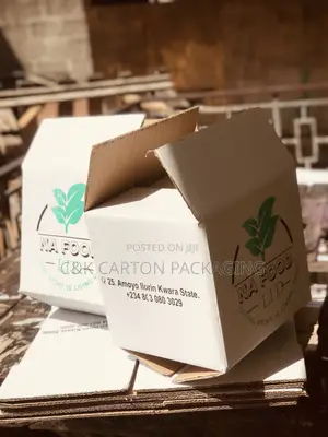 Two Colour Printed Carton Box