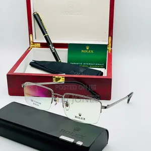 Photo - Rolex Brand Silver / Gold Color Eyeglasses Titanium K-226253