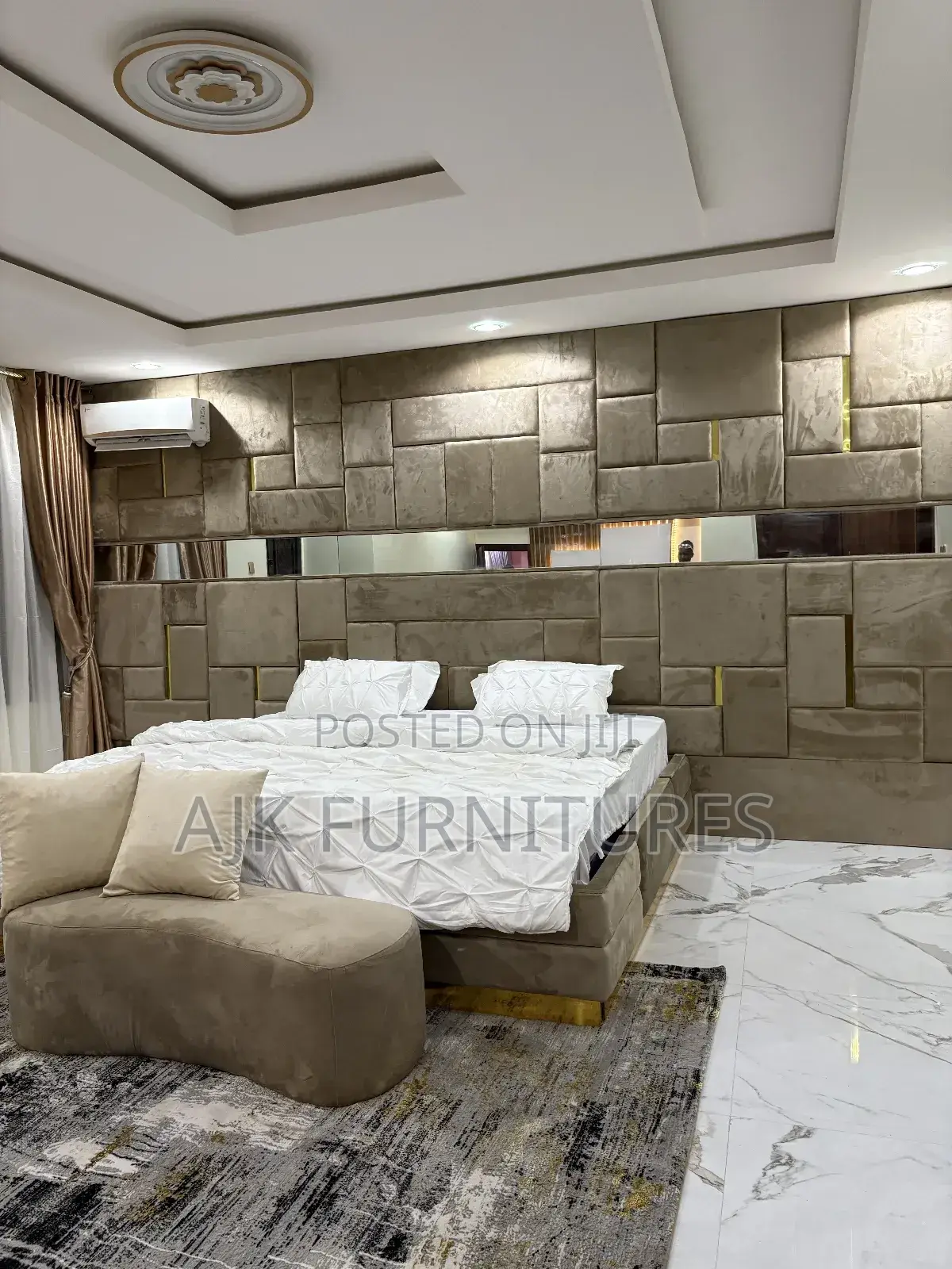 Exquisite Full Padded Bedframe