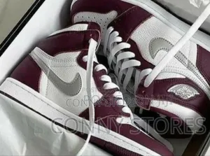 Nike Air Jordan 1 Retro High Og Bordeaux White/Wine