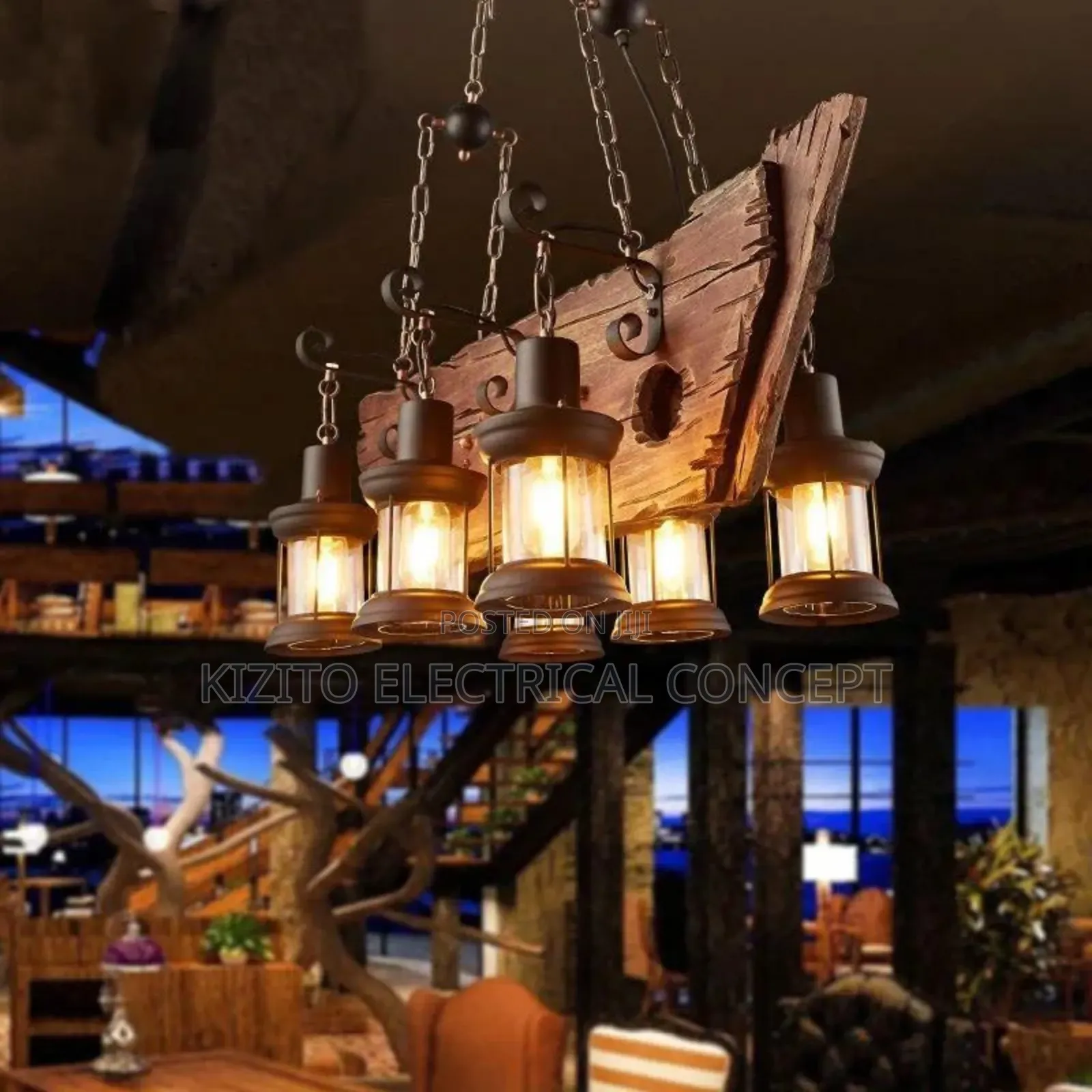 Retro Nodic Dropping Pendant Lamp