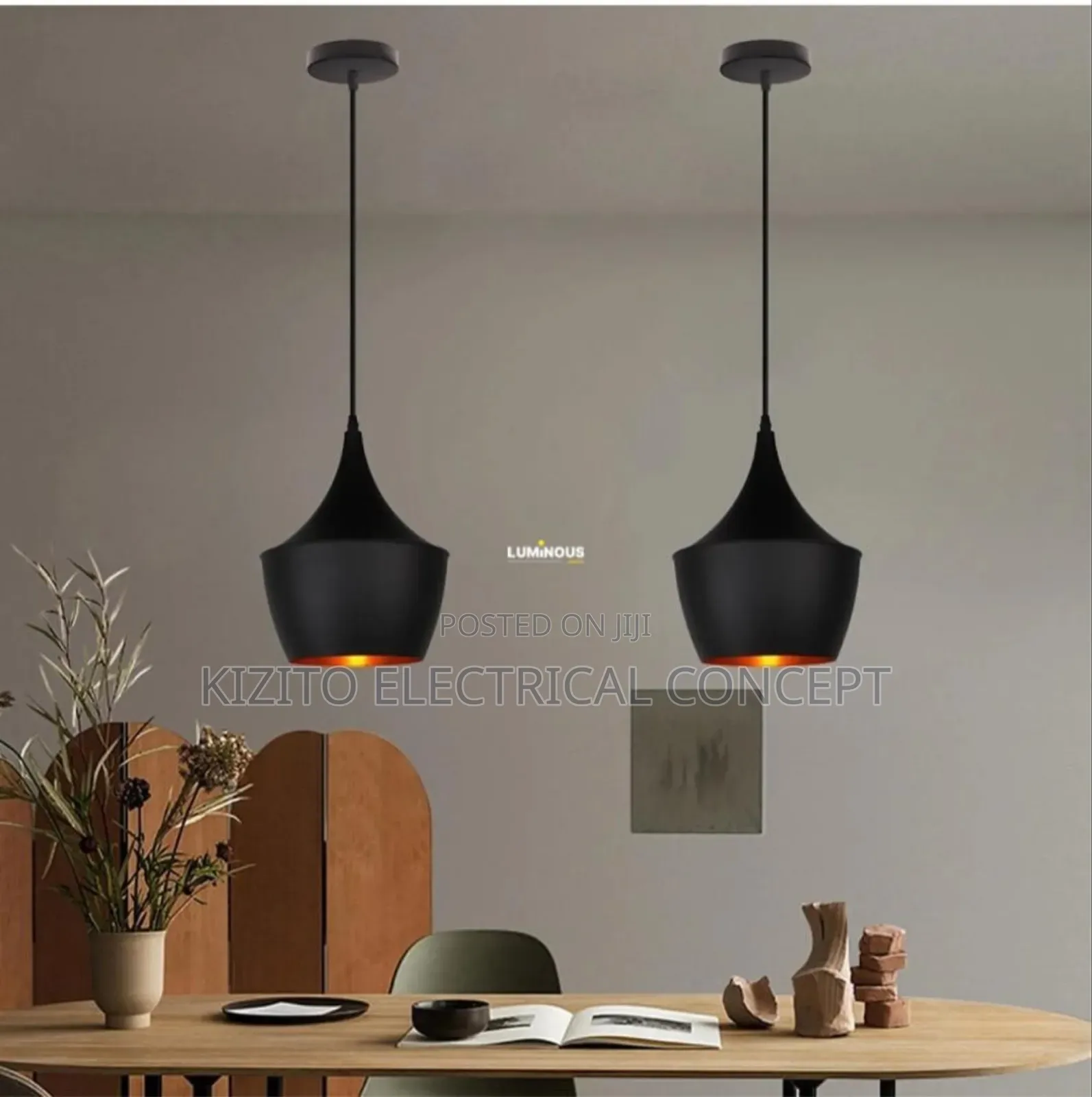 Single Vintage Pendant Lamp