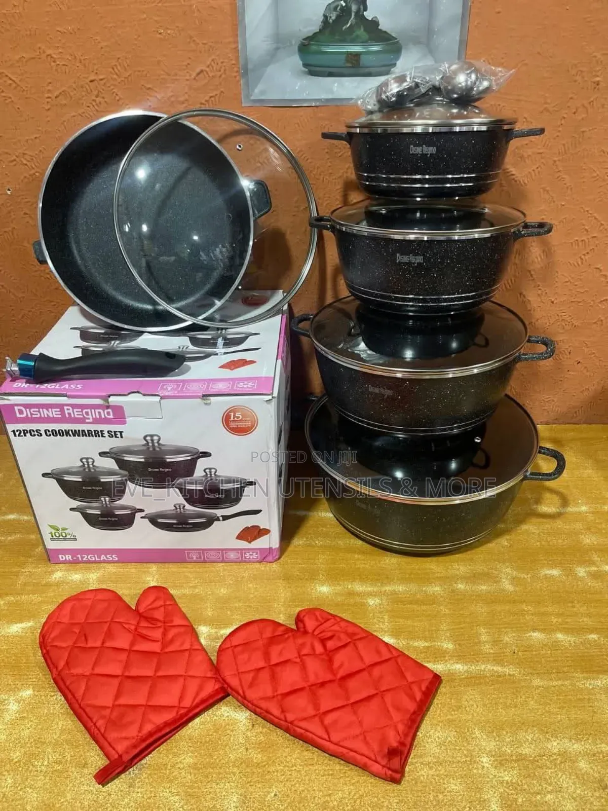 12pcs Regina Dessi Granite Pot