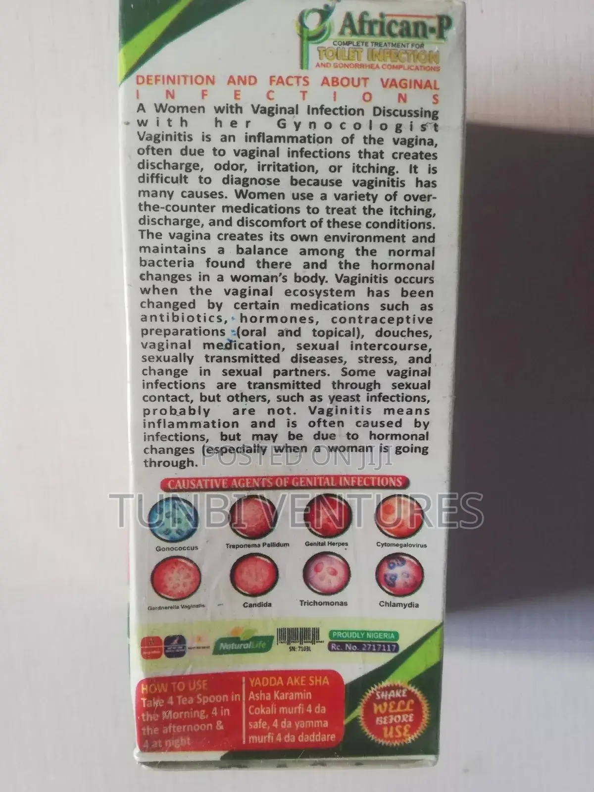 African-P Complete Treatment for Infection