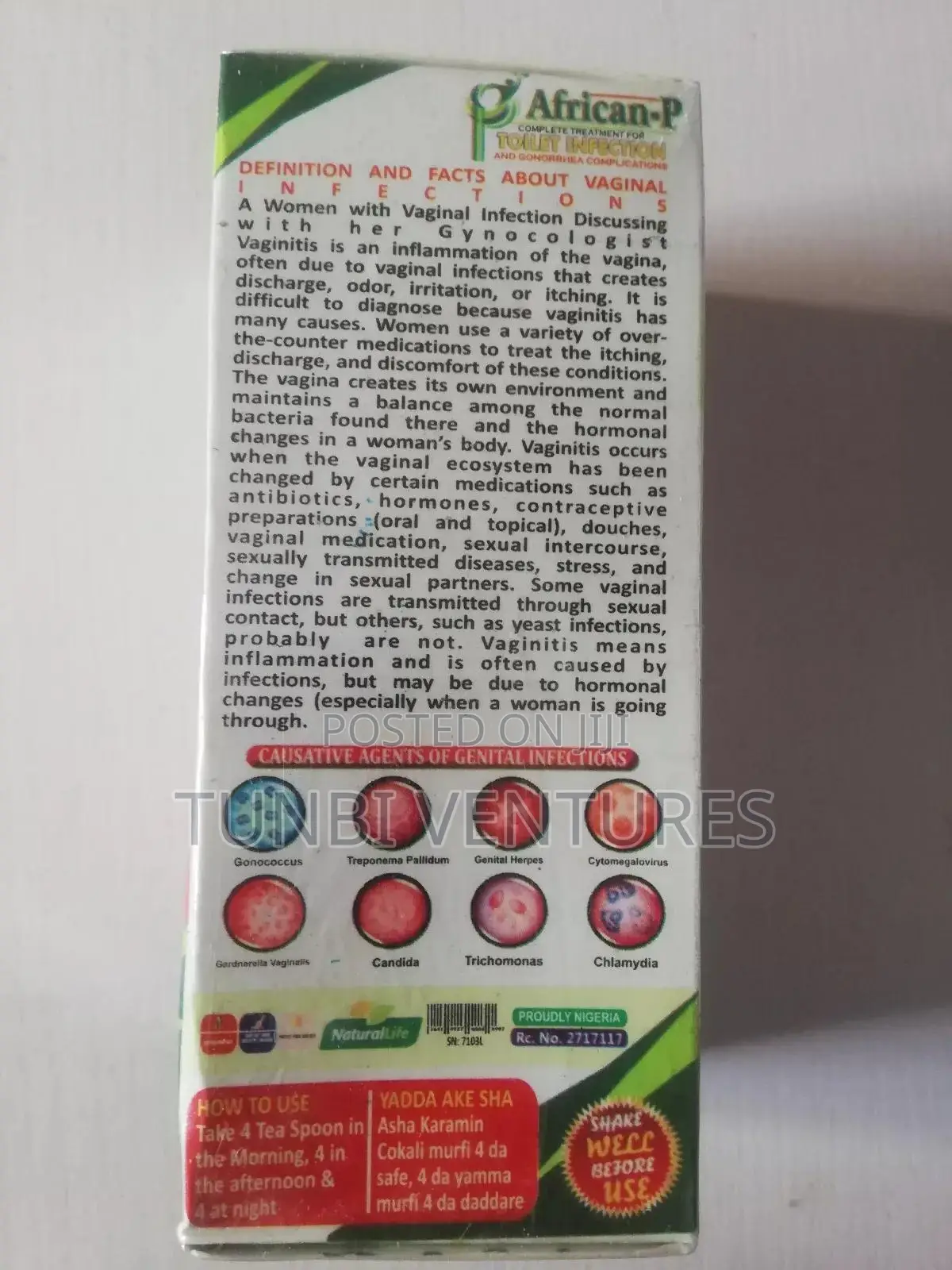 African-P Complete Treatment for Infection
