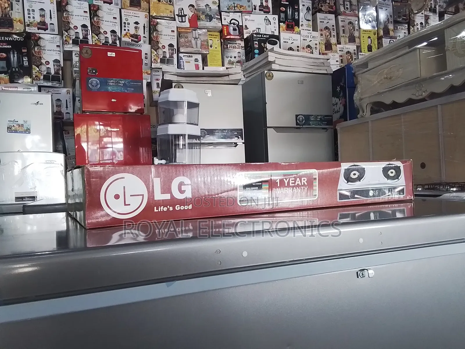 World Class Lg Double Burner Gas Cooker
