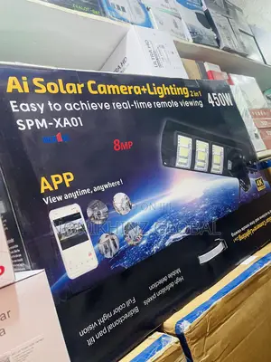 PTZ Camera Solar Street Lights