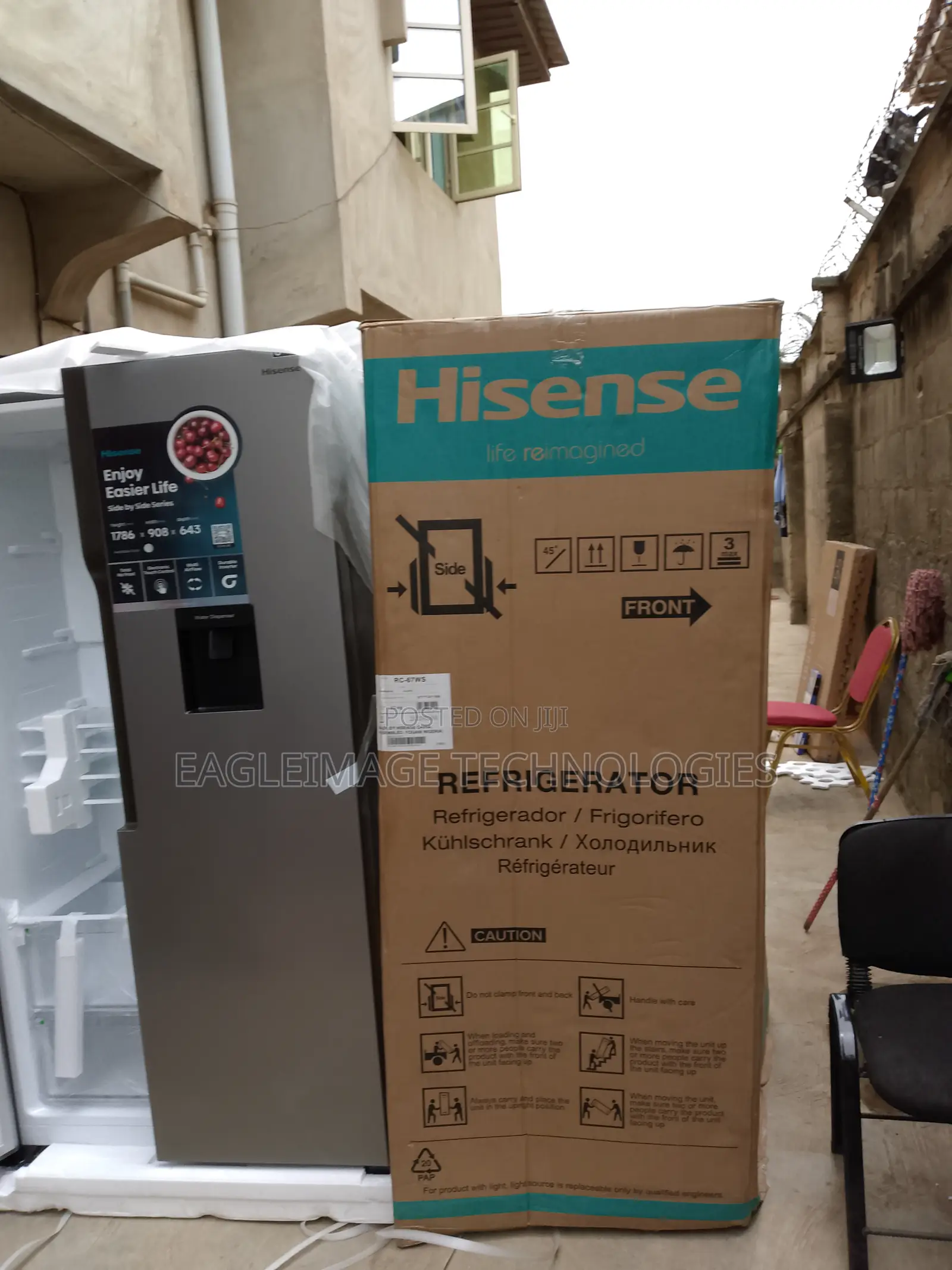 Reliable Side by Side Refrigerator Rc-67ws