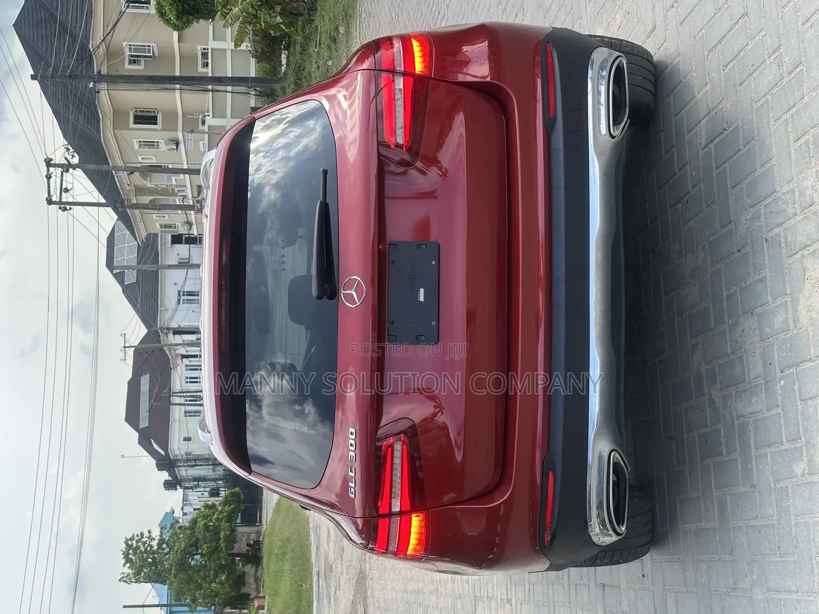 Mercedes-Benz GLC-Class 2019 Red