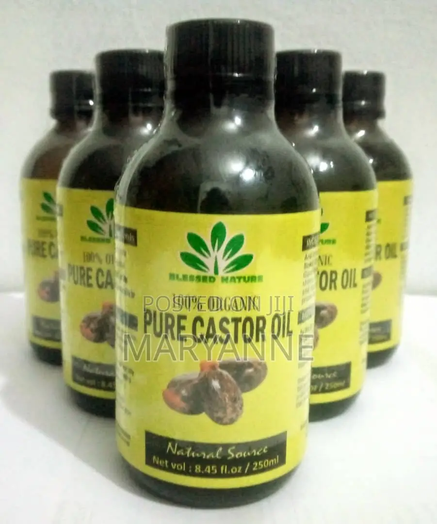 Pure Organic Cold Pressed Castor Oil (250ml)