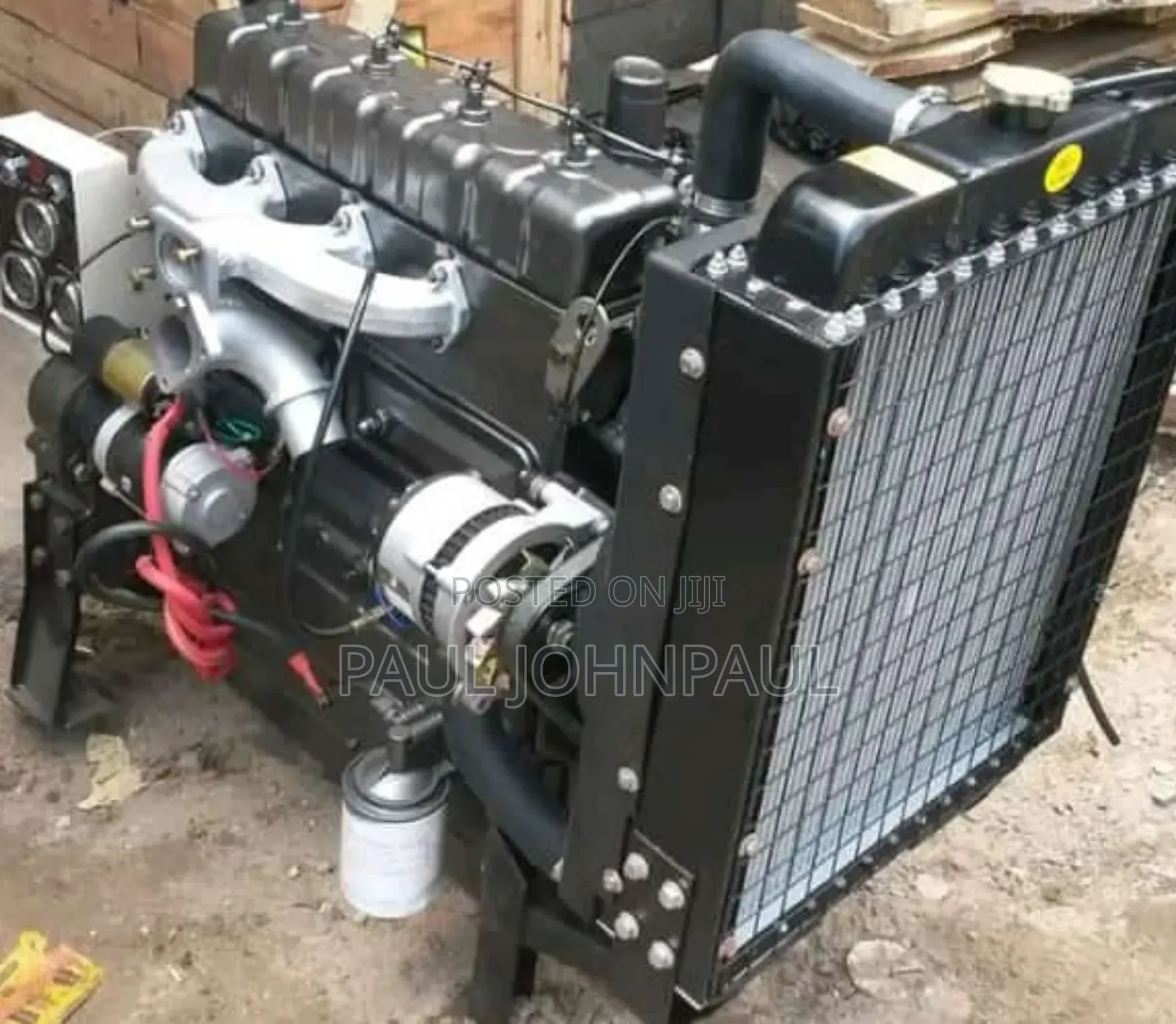 4 Cylinder Diesel Engine