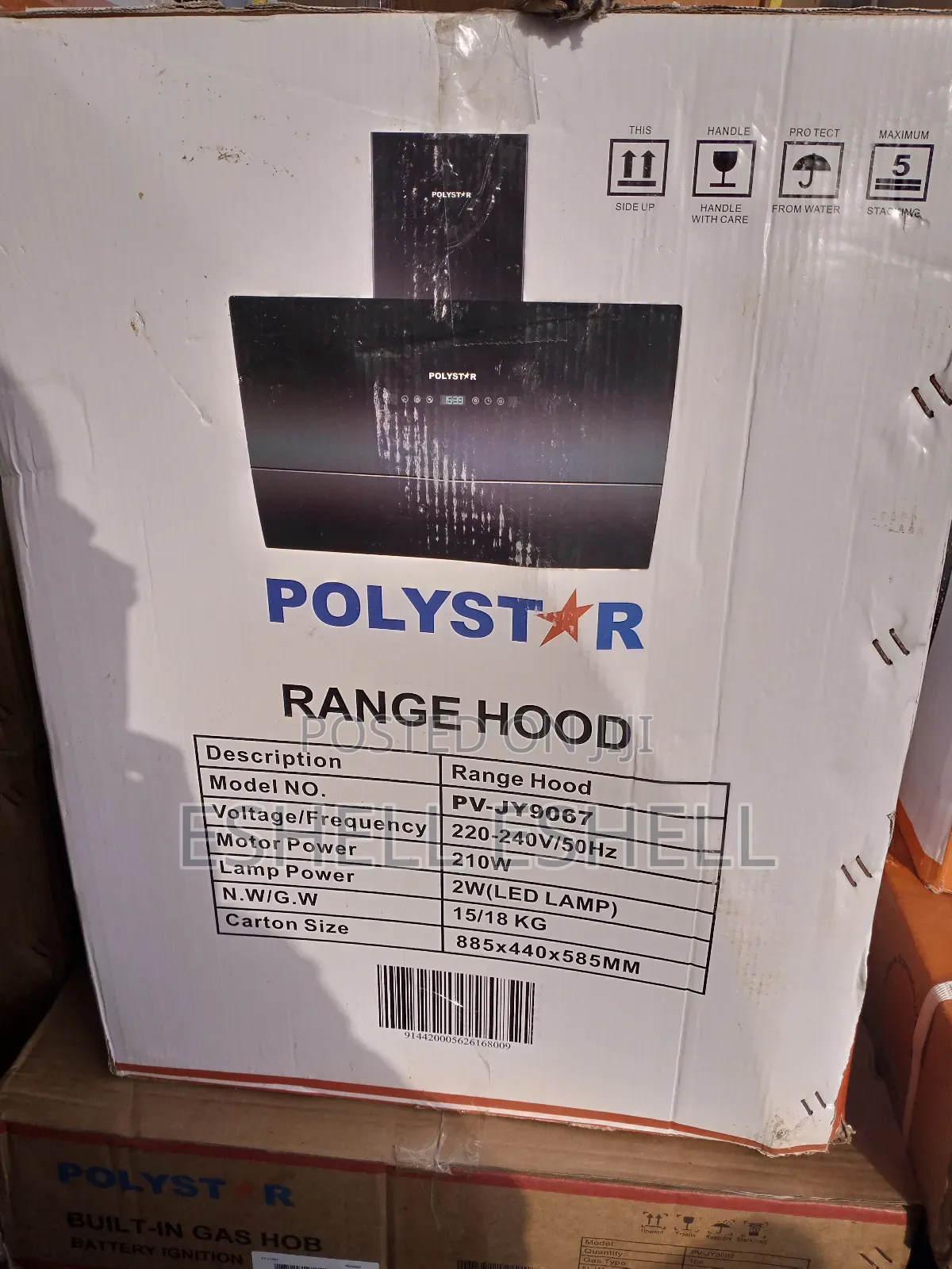Polystar Range Hood Smoke Extractor