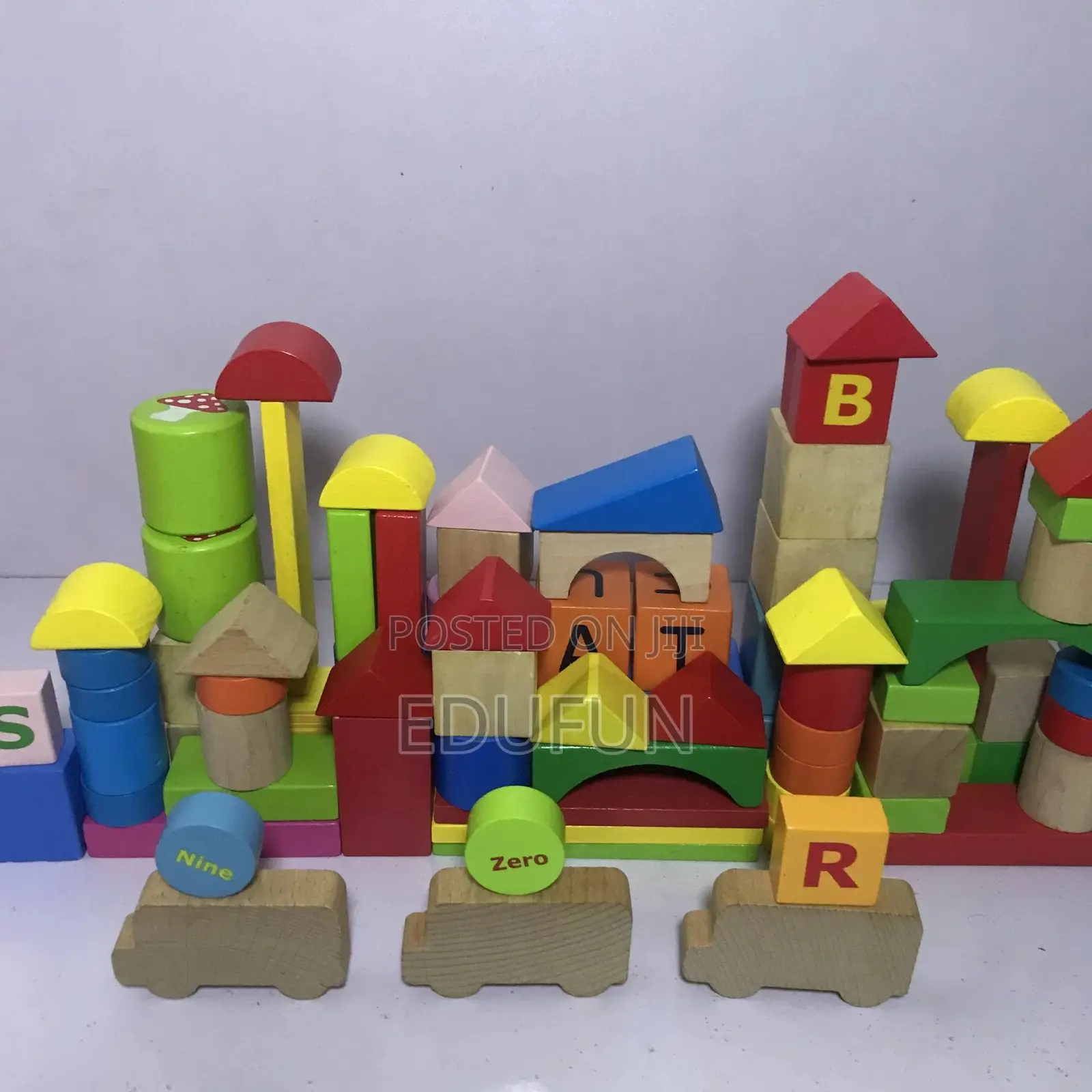 100 PCS Best Selling Wooden Building Blocks