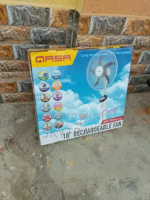 Qasa 18 Rechargable Fan (Qrf _7918) Curve