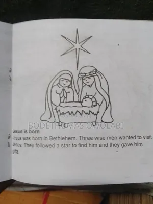 Children Bible Colouring Storybook