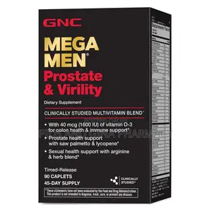Photo - GNC Mega Men Prostate Virility - 90 Caplets