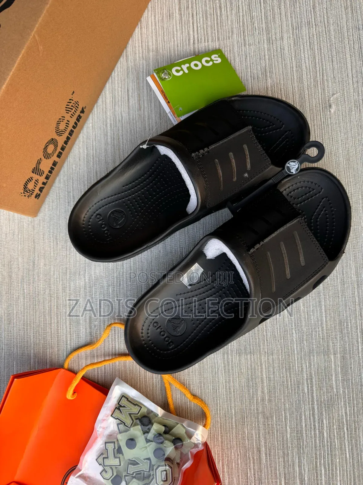 Leather Crocs