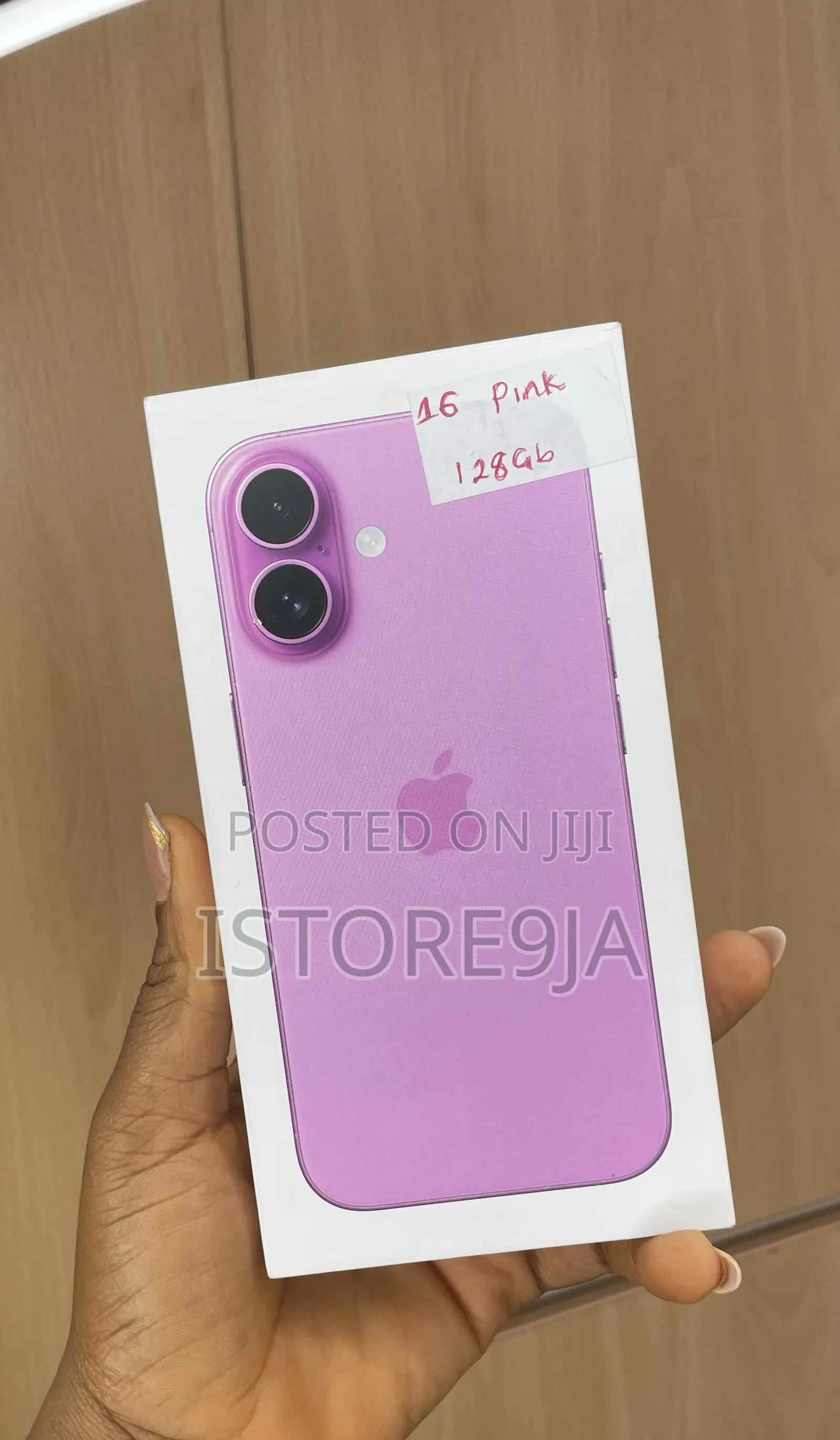 New Apple iPhone 16 128 GB Pink