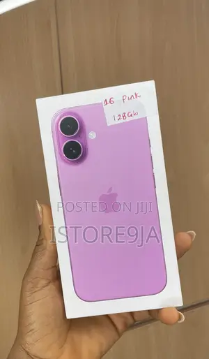 New Apple iPhone 16 128 GB Pink