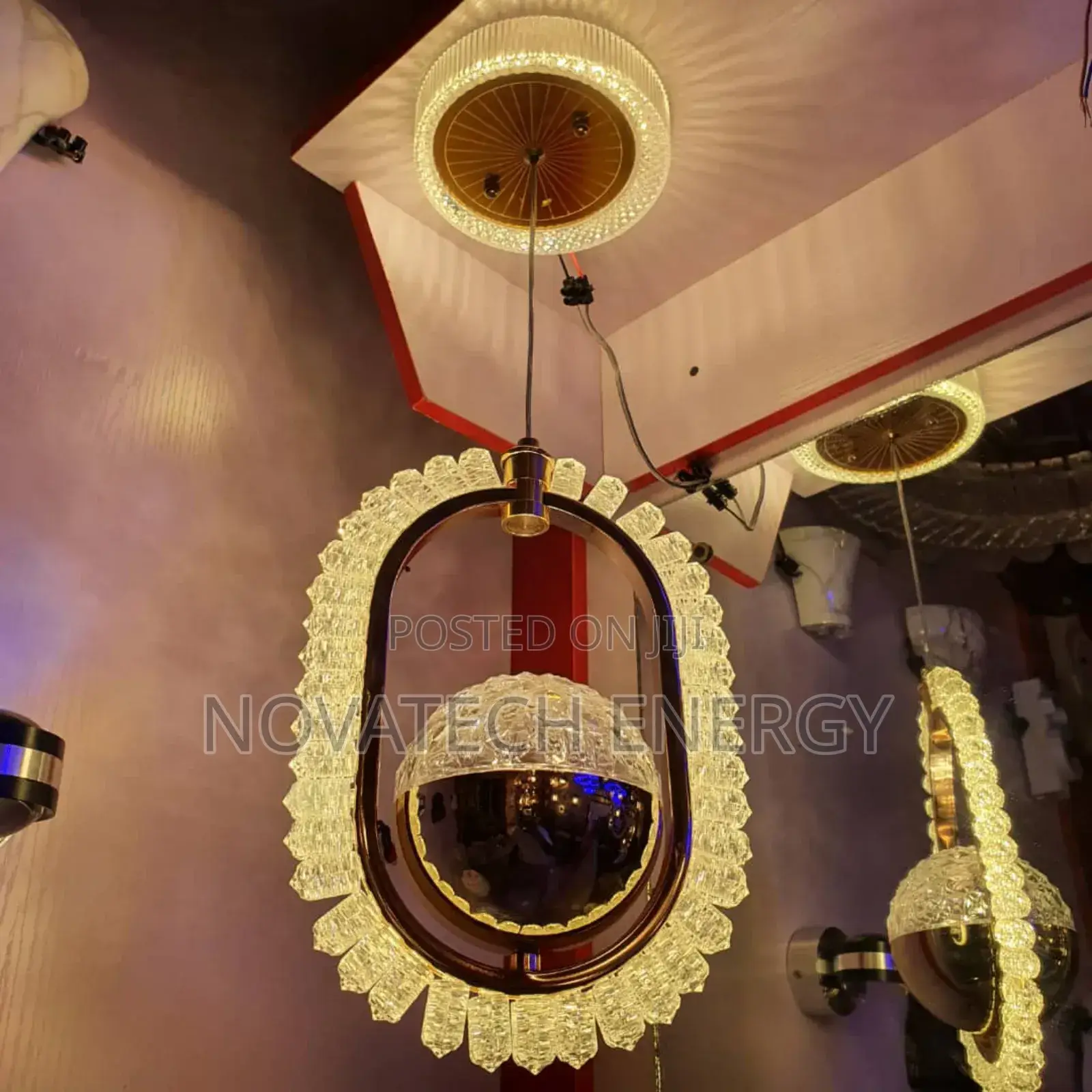 Oval Design Pendant Dropping Lights