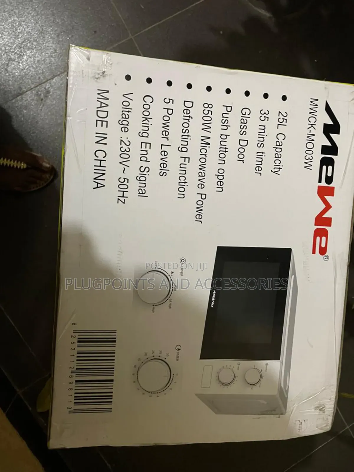 Mewe 25liters Microwave Fairly Used