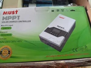 Must MPPT 80ah Charge Controller