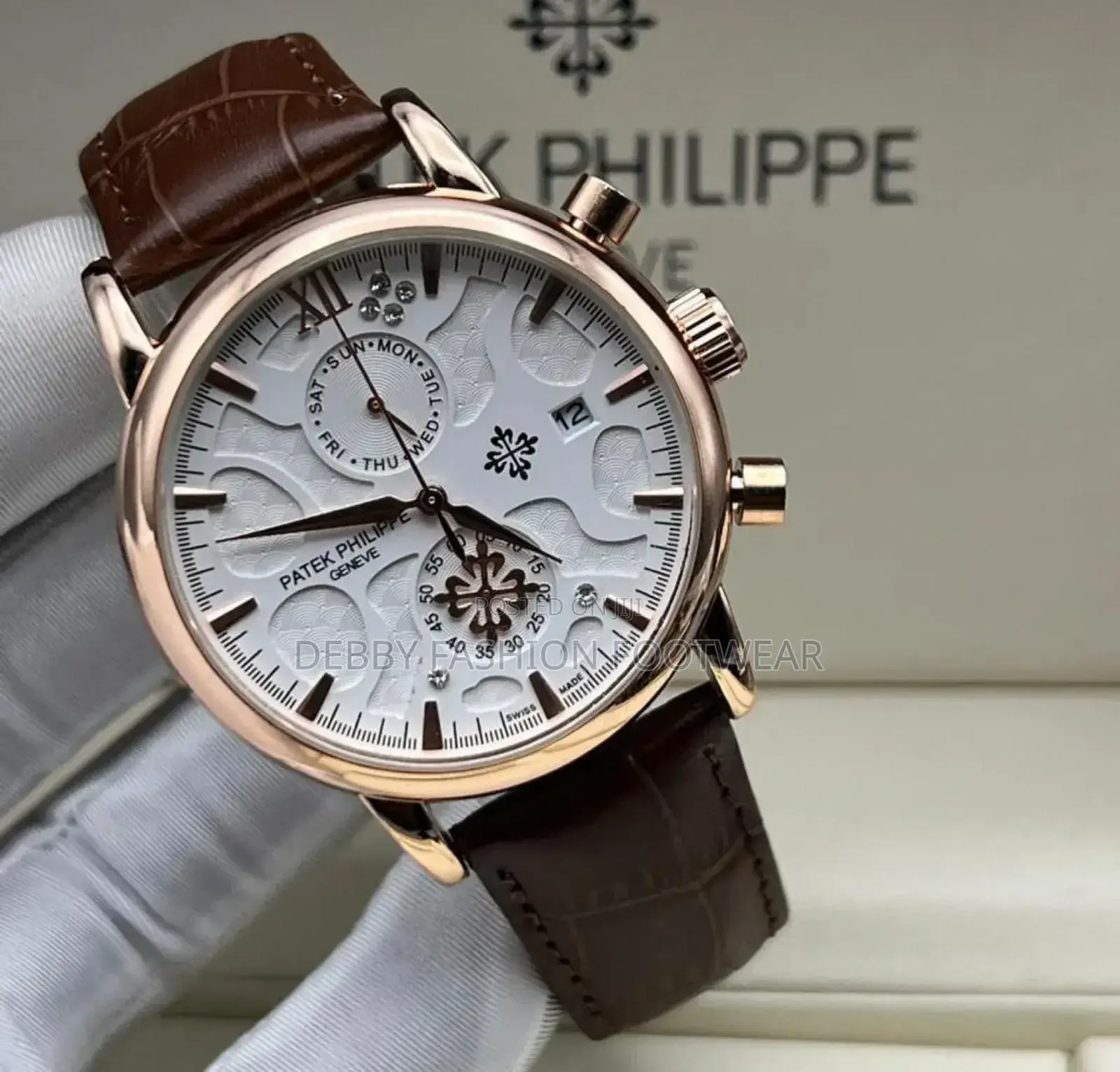 Patek Phillipe Chronograph Leather