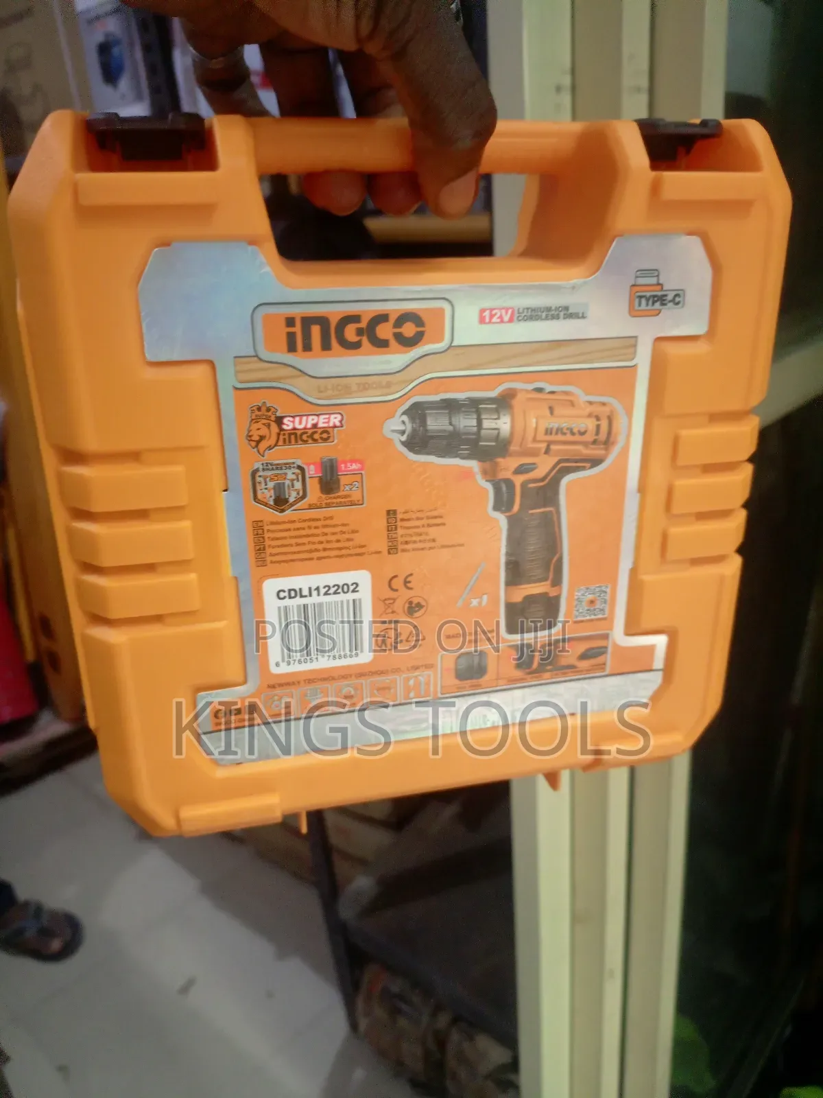 12v Corldeless Drill Ingco