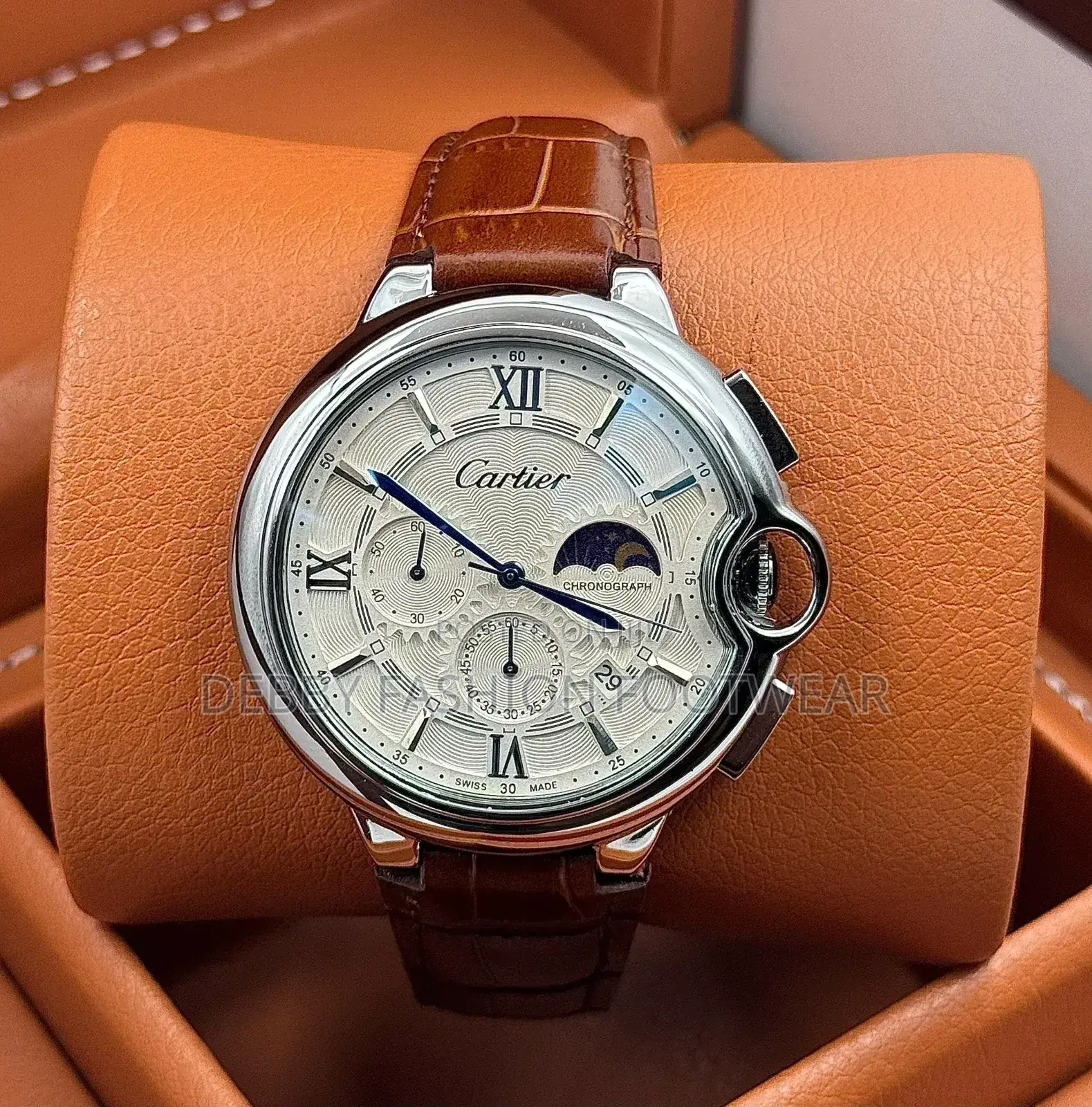 Cartier Chronograph Leather