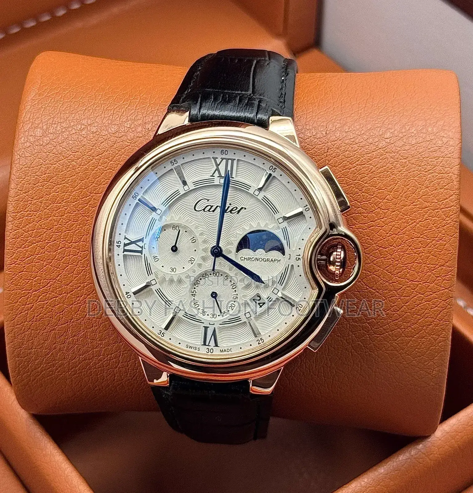 Cartier Chronograph Leather