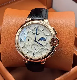 Cartier Chronograph Leather