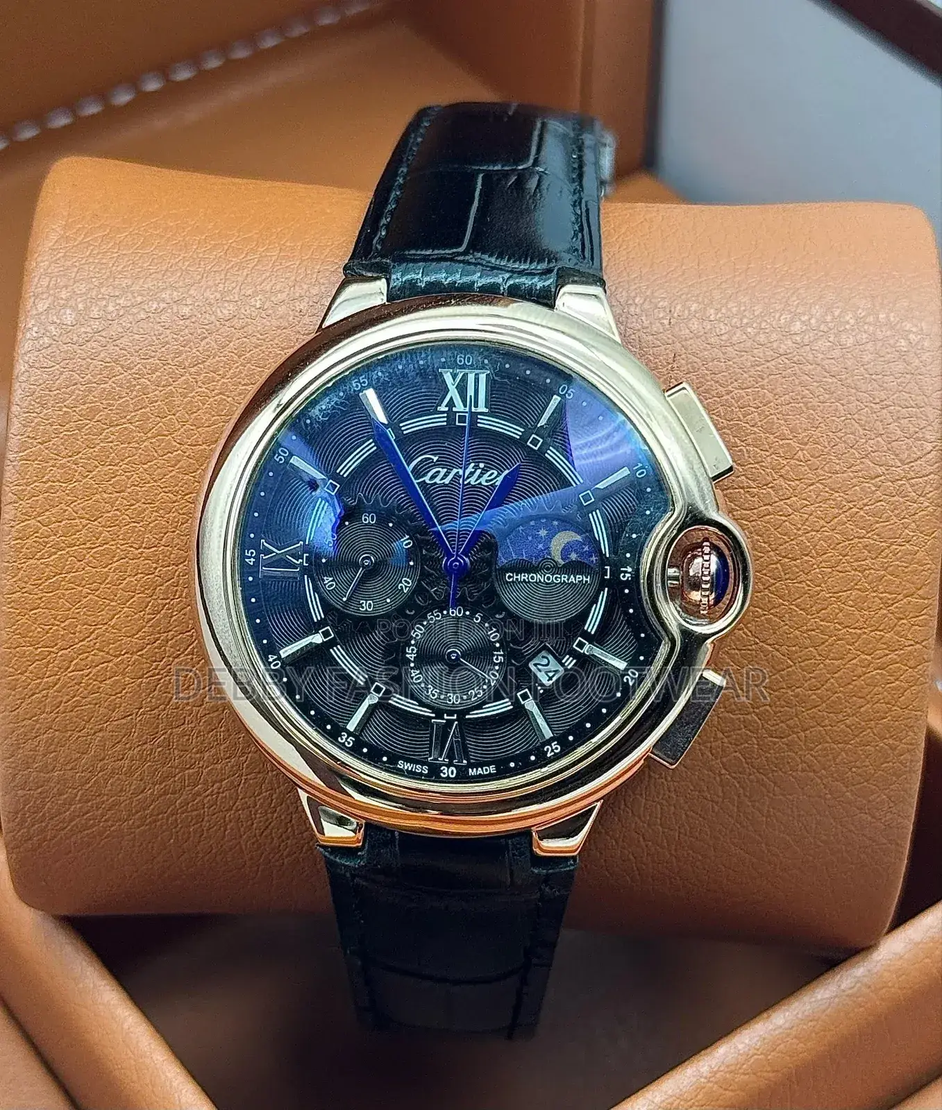 Cartier Chronograph Leather