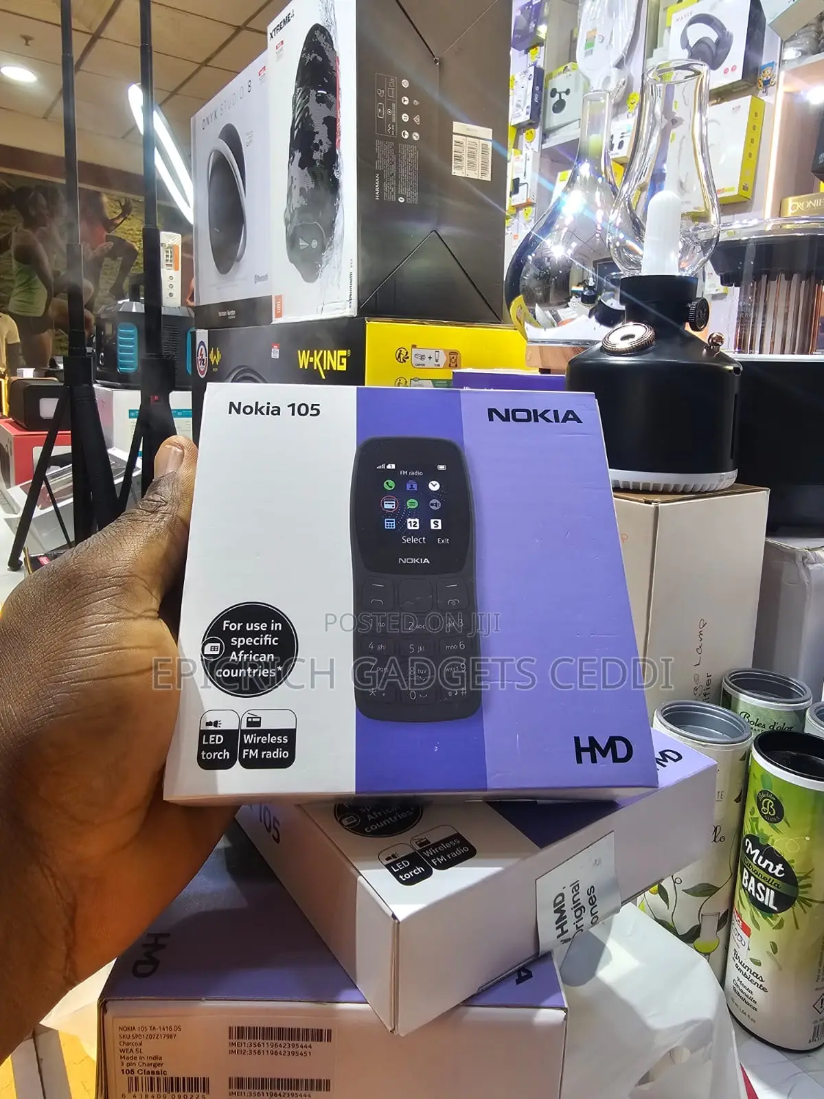 New Nokia 105 Blue
