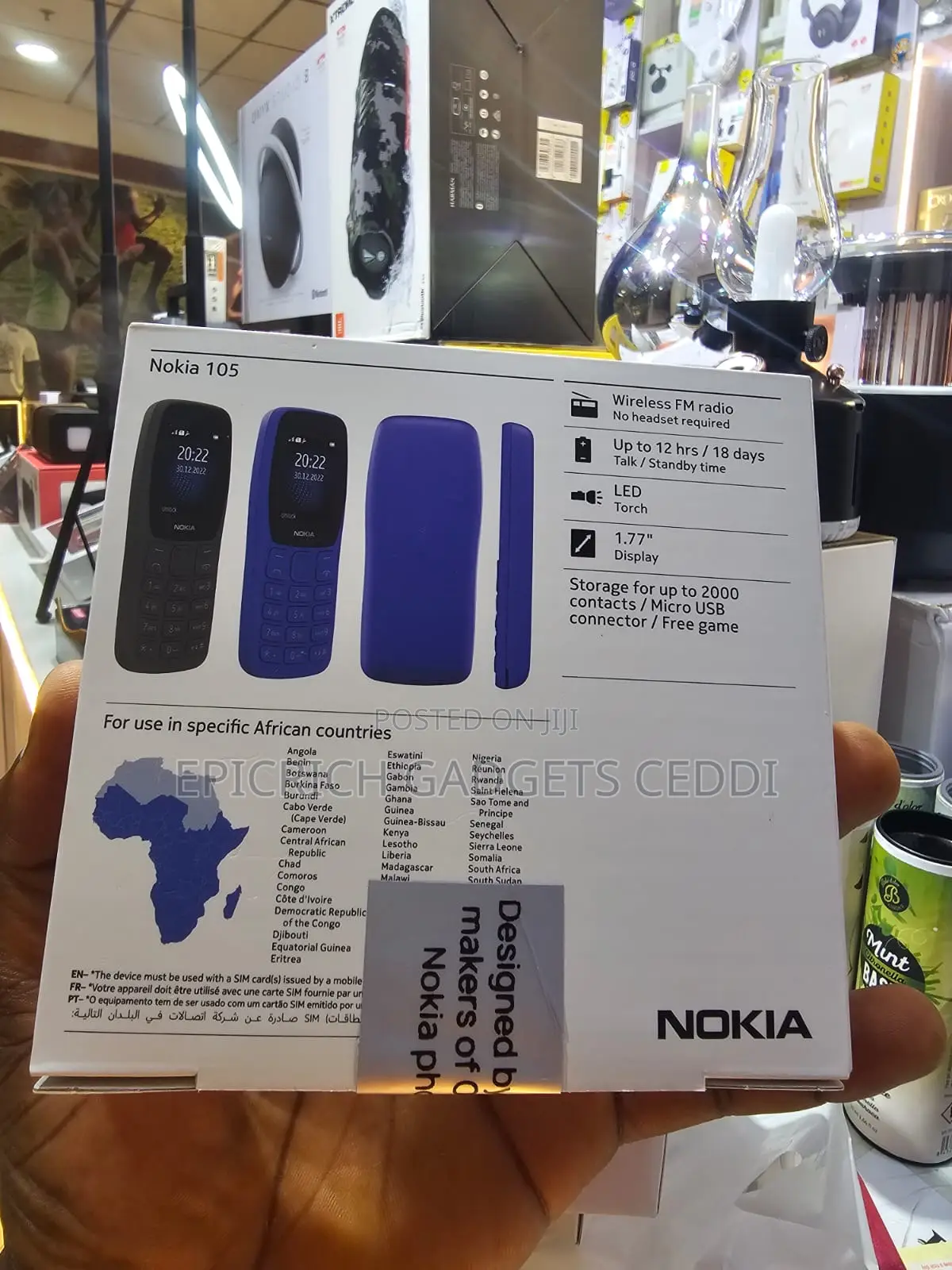 New Nokia 105 Blue