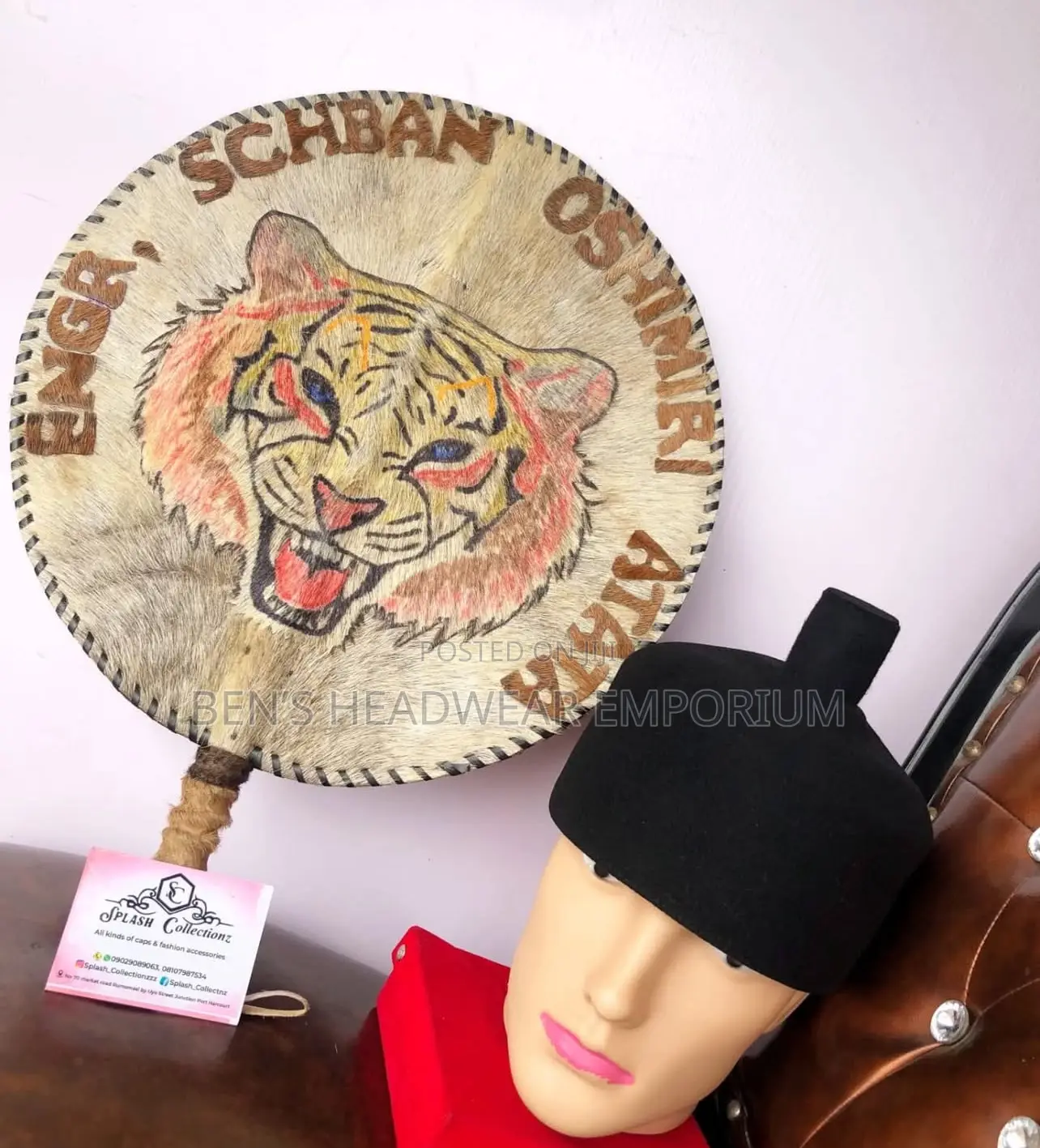 Isi Agu  Customised Handfan.