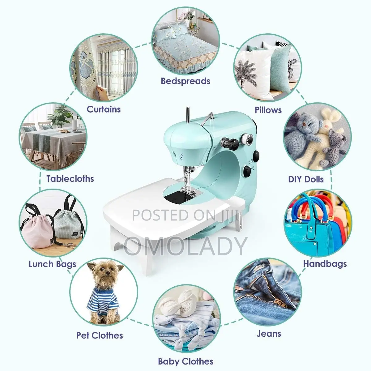 Sewing Machine With Board
