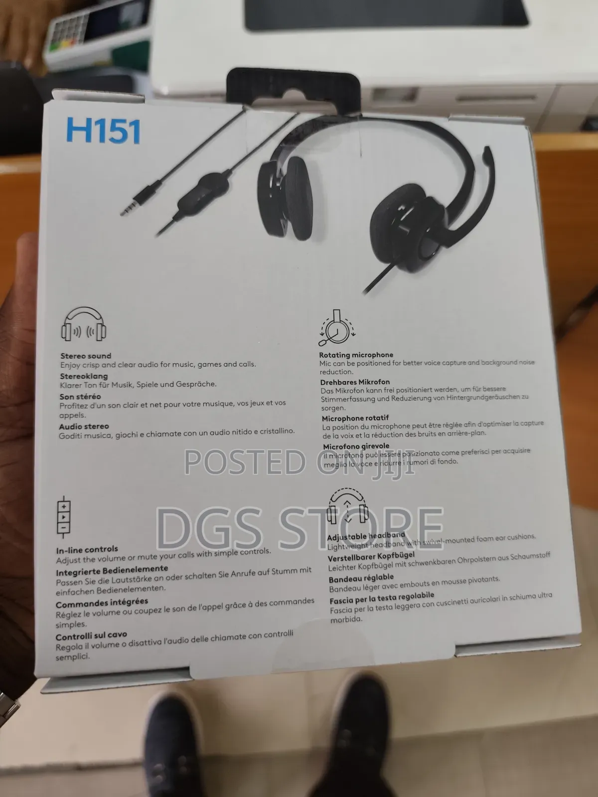 Logitech H151 Headphone Wired