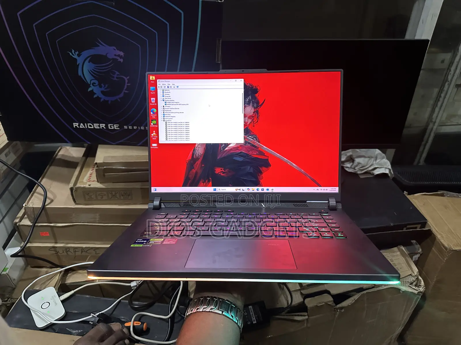 Laptop Asus ROG Strix G16 G614 32GB Intel Core i9 SSD 1T