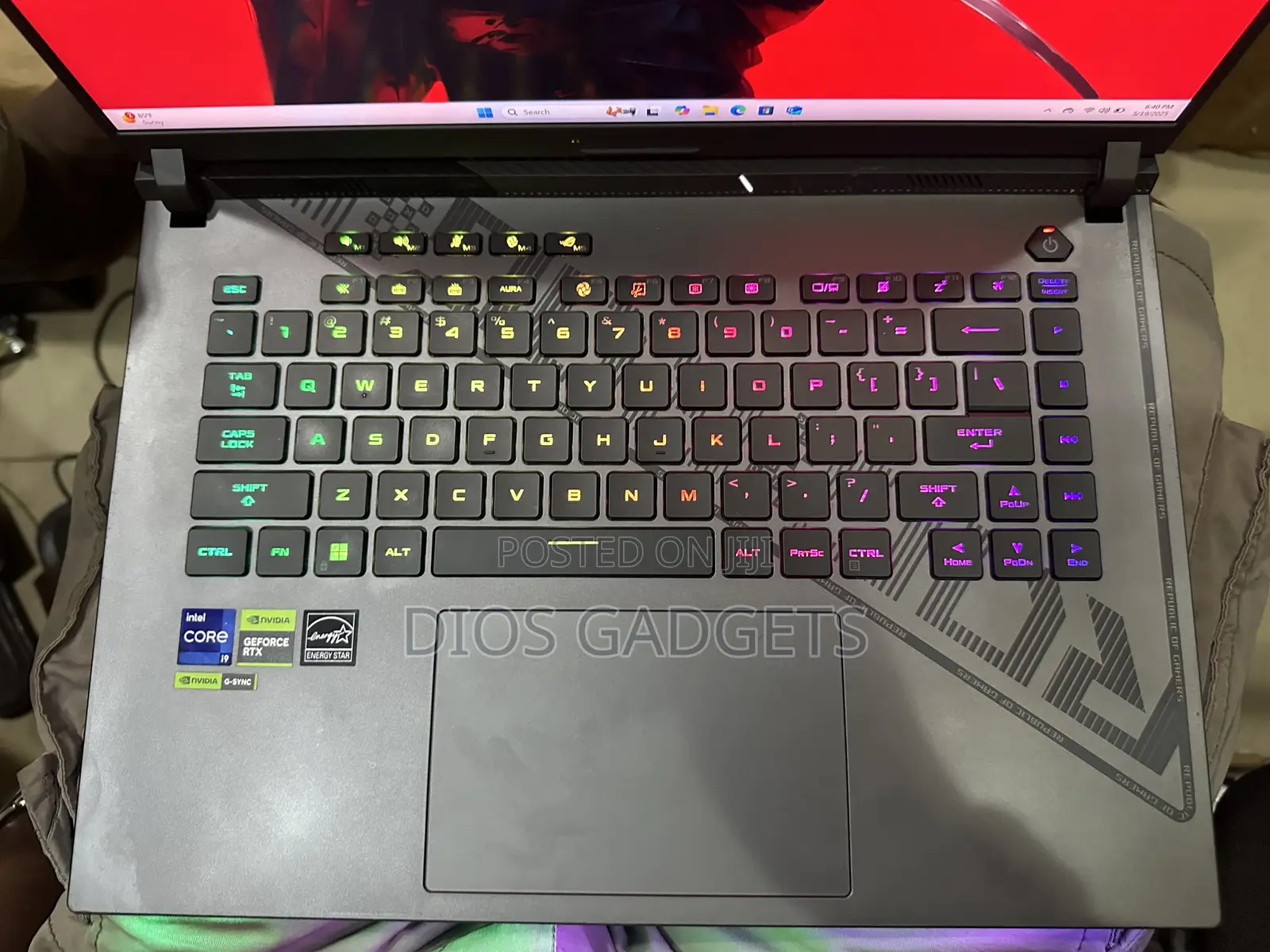 Laptop Asus ROG Strix G16 G614 32GB Intel Core i9 SSD 1T