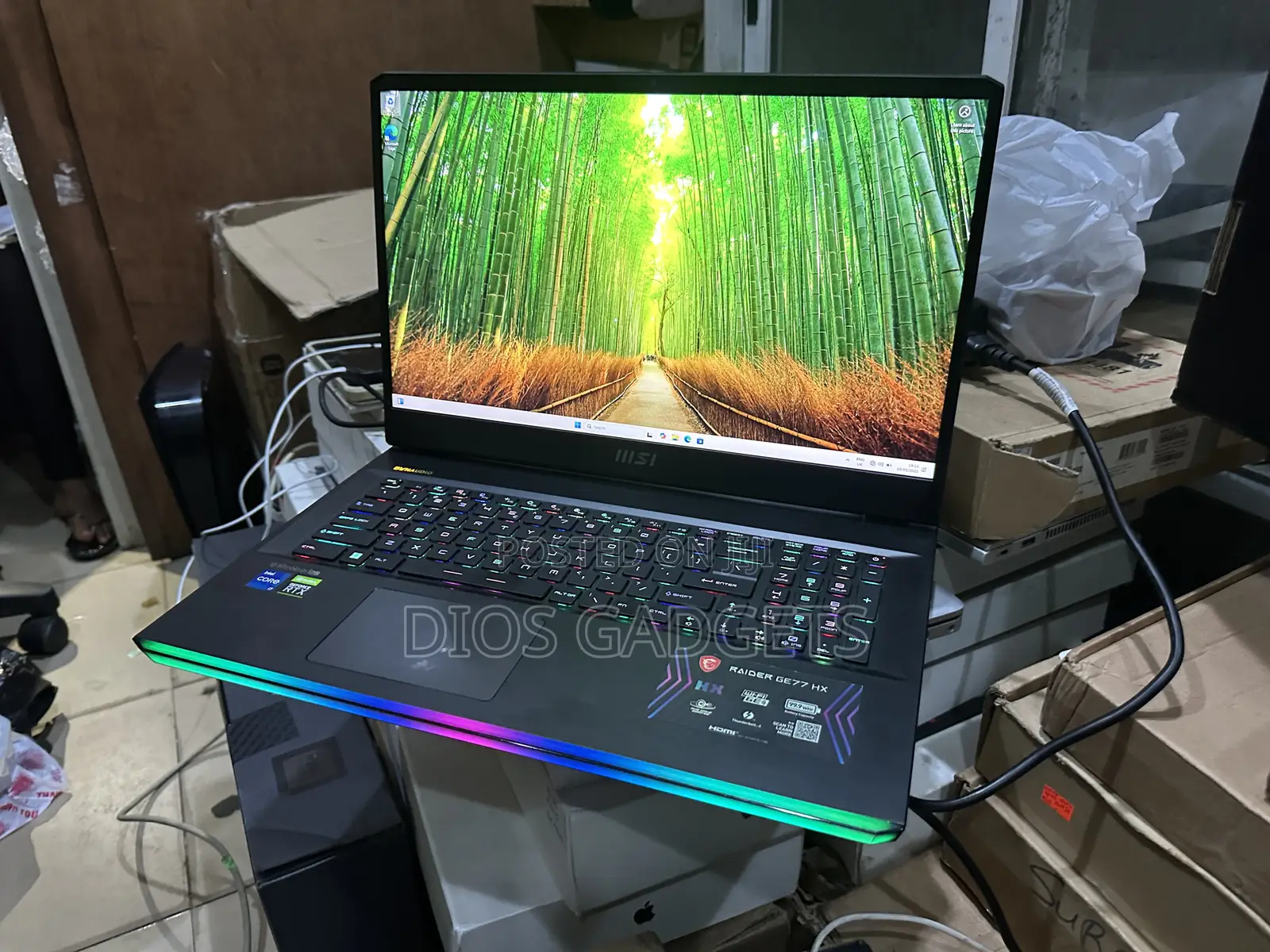New Laptop MSI Raider GE78 64GB Intel Core I7 SSD 1T