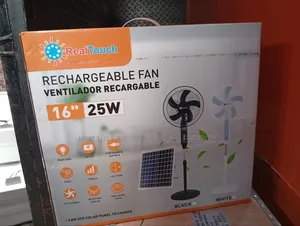 Realtouch Rechargeable Solar Fan