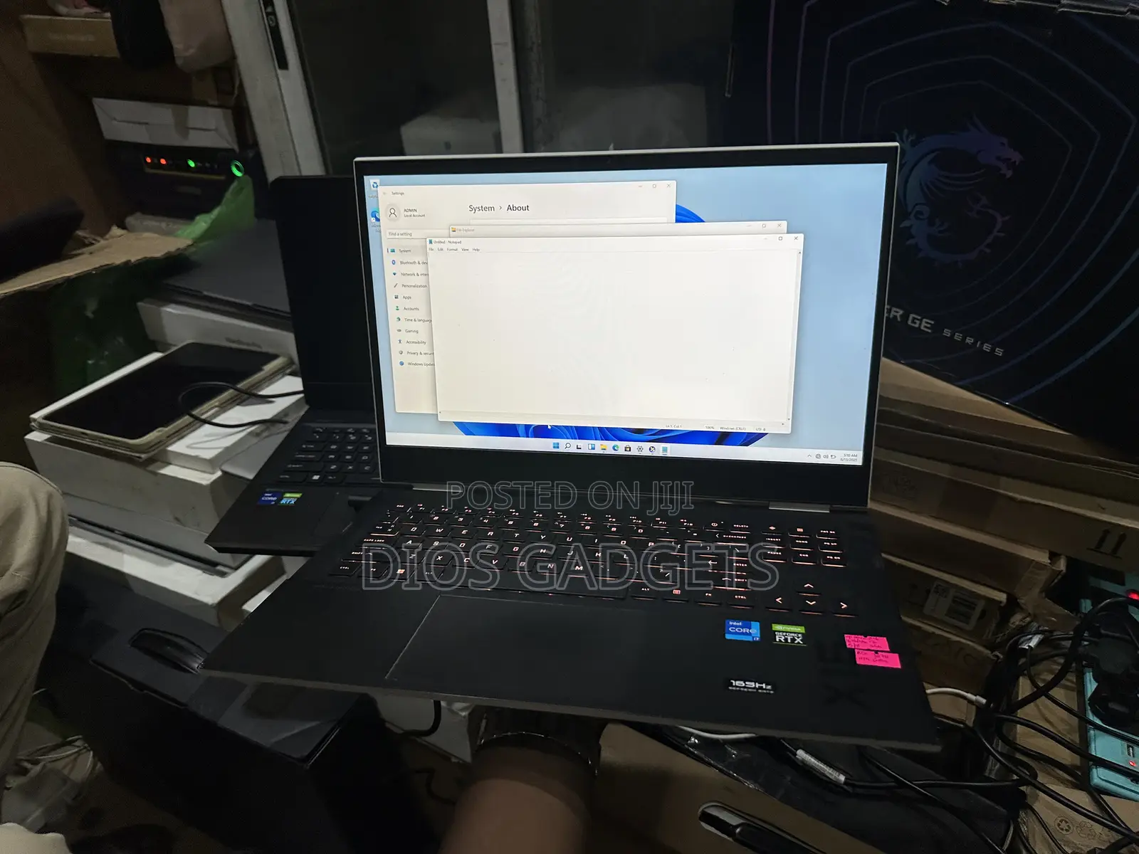 Laptop HP Omen 16 16GB Intel Core I7 SSD 1T